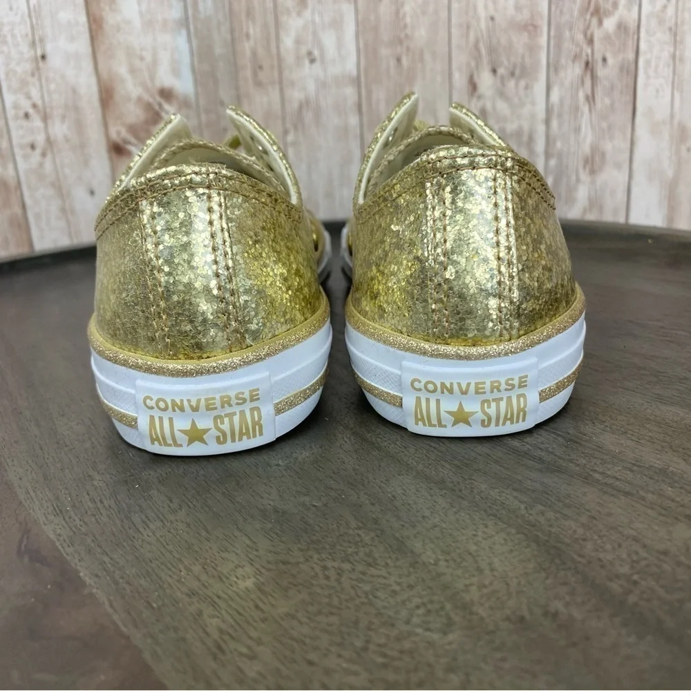 Converse‎ CTAS Ox Light Gold Low Top Sneakers Size 3 Youth